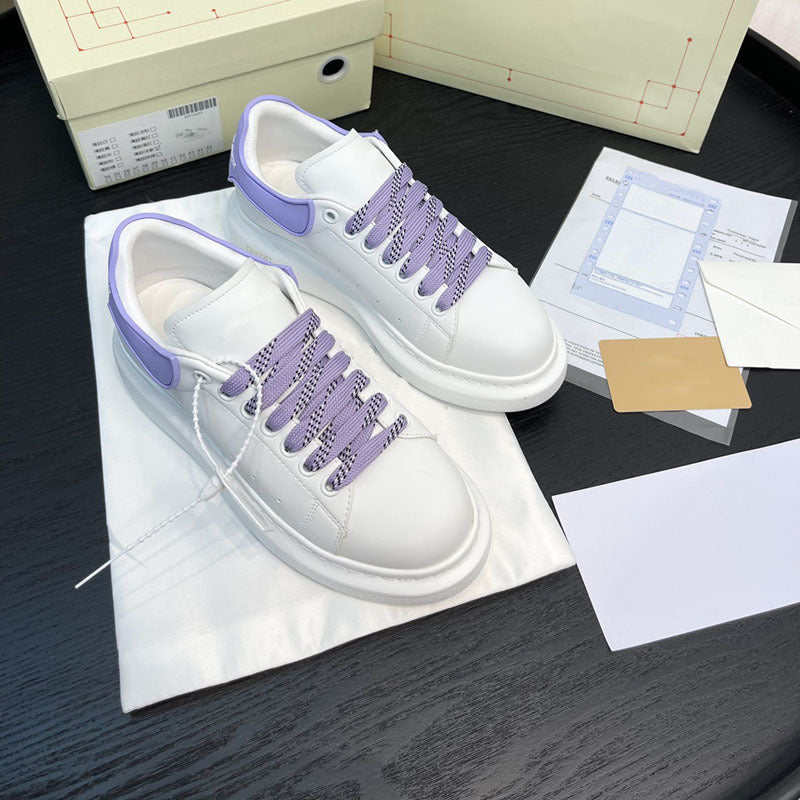 White Shoes Ladies Sponge Cake Thick Bottom Couple Casual